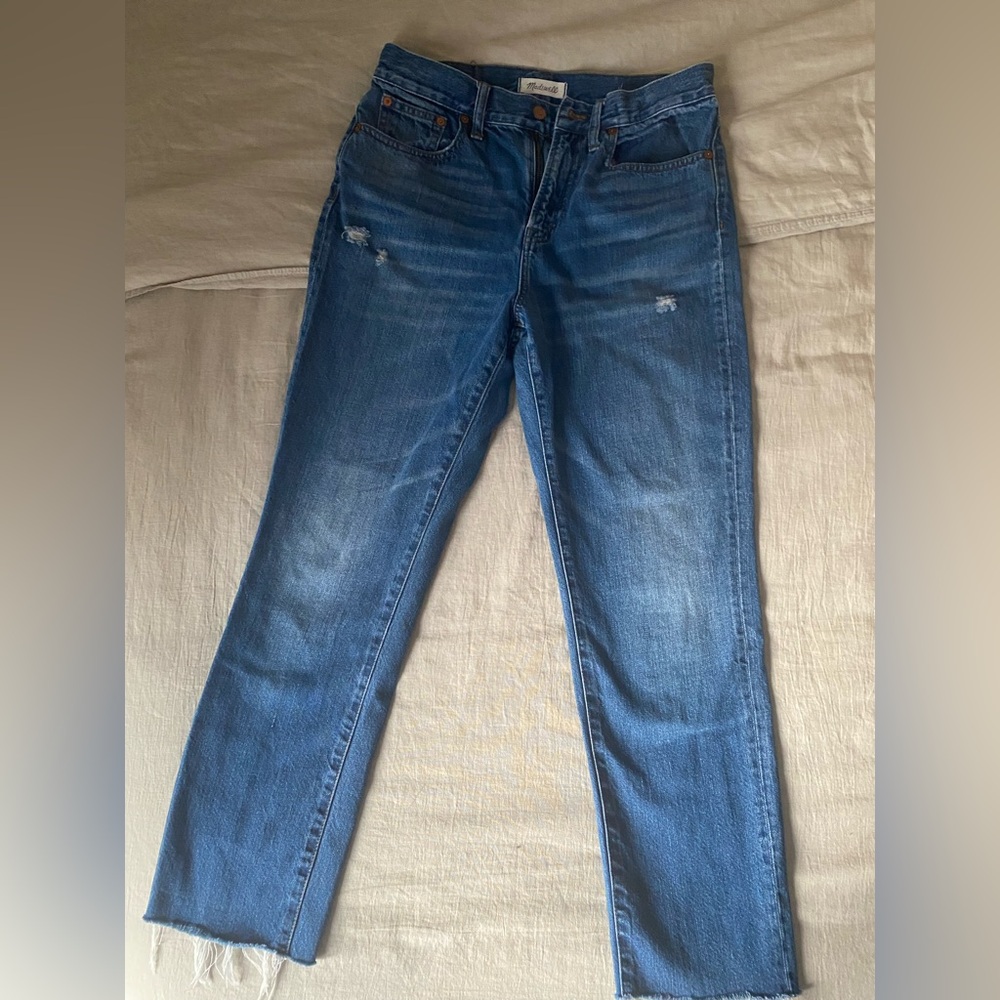 Madewell "The Perfect Vintage Jean" cropped